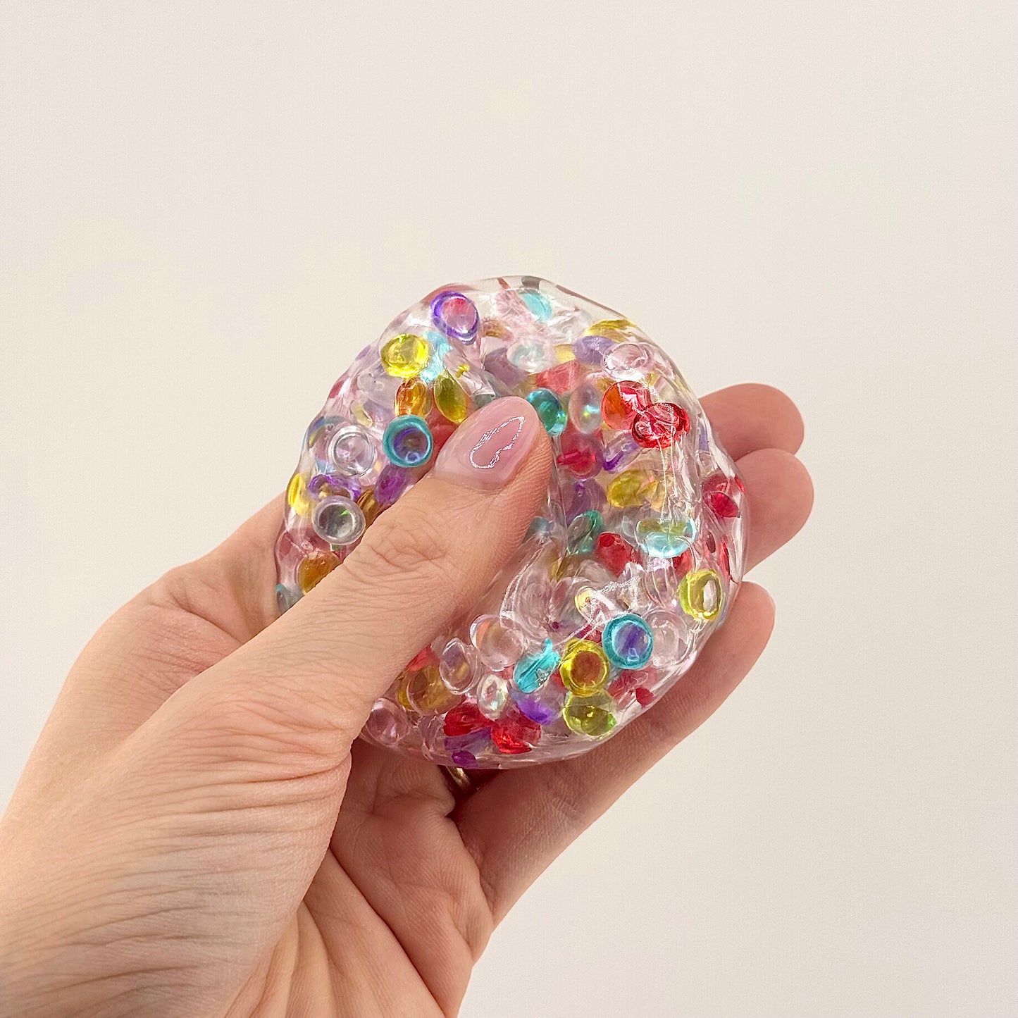 AC SQUISHABLES Multi-Coloured Bead Ball