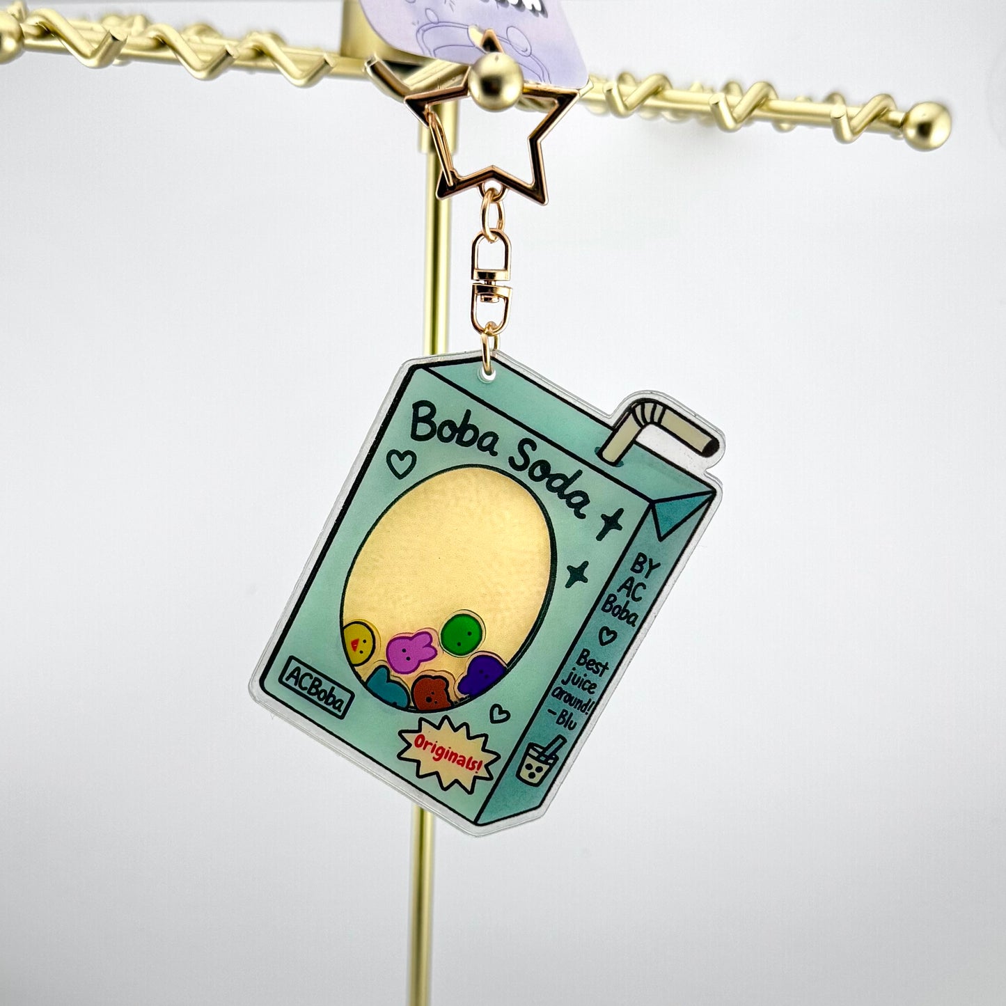 *Coming soon* Boba Soda Shaker Keychains 🧋