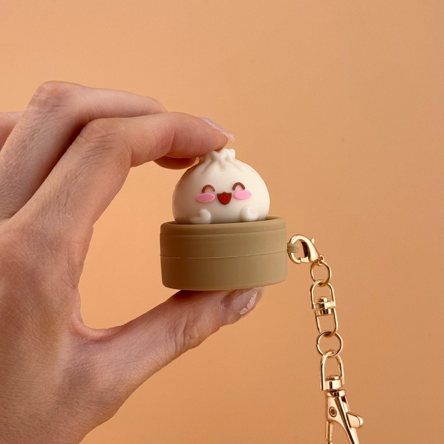AC TOYZ Happy Dumpling Keychain Clicker
