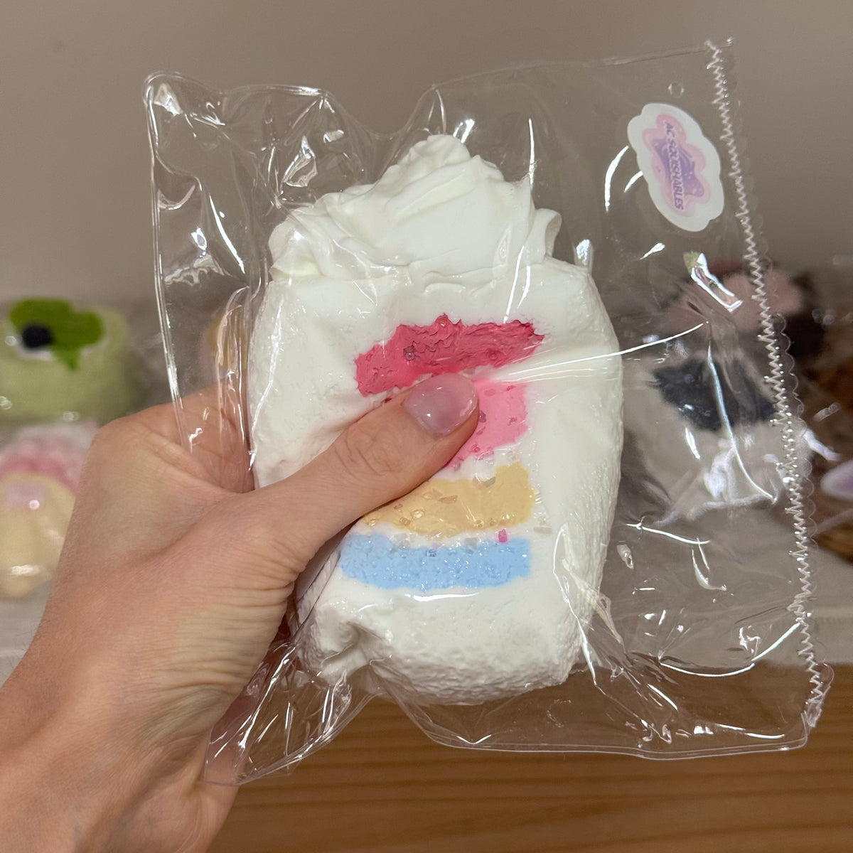 🍰 AC SQUISHABLES Giant Bakery Taba Brownie, Ice Cream & Cakes