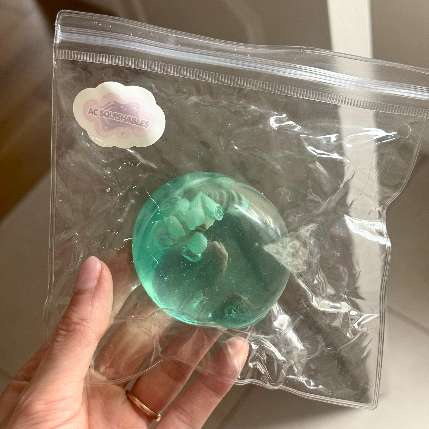 AC SQUISHABLES Ocean Sugar Ball (Hard Squeeze) 🌊