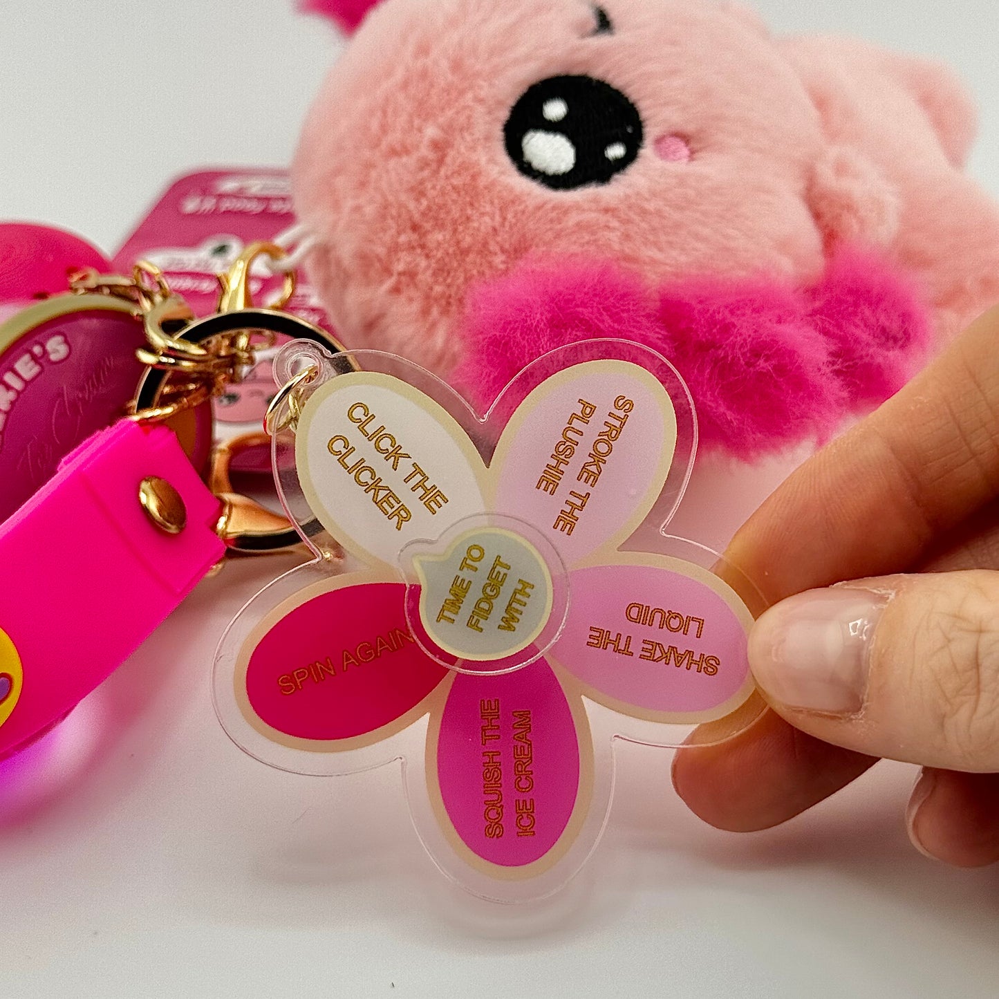 Lexie the Axolotl Comfort Keychain 🎀