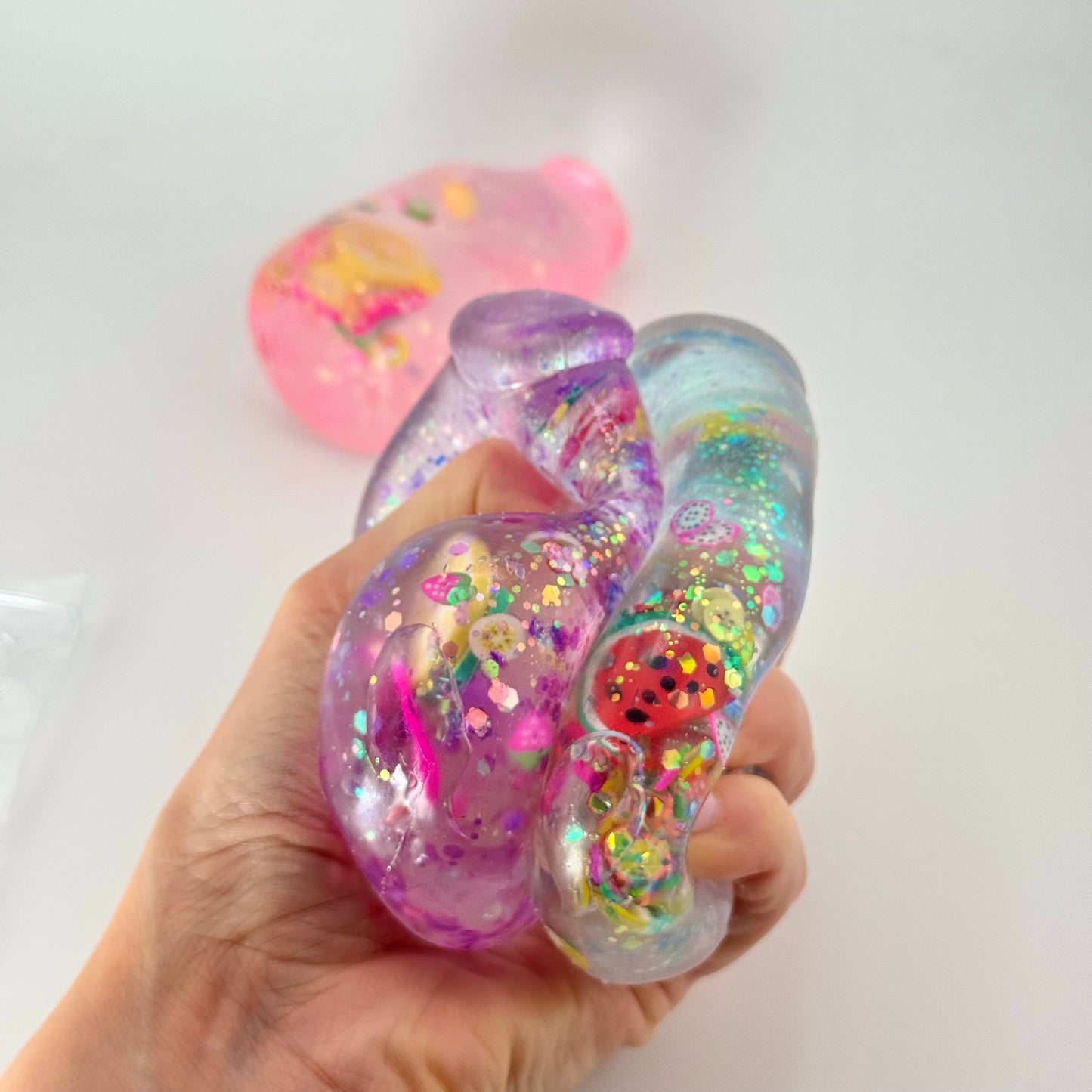 AC SQUISHABLE Glitter Sugar Bottle
