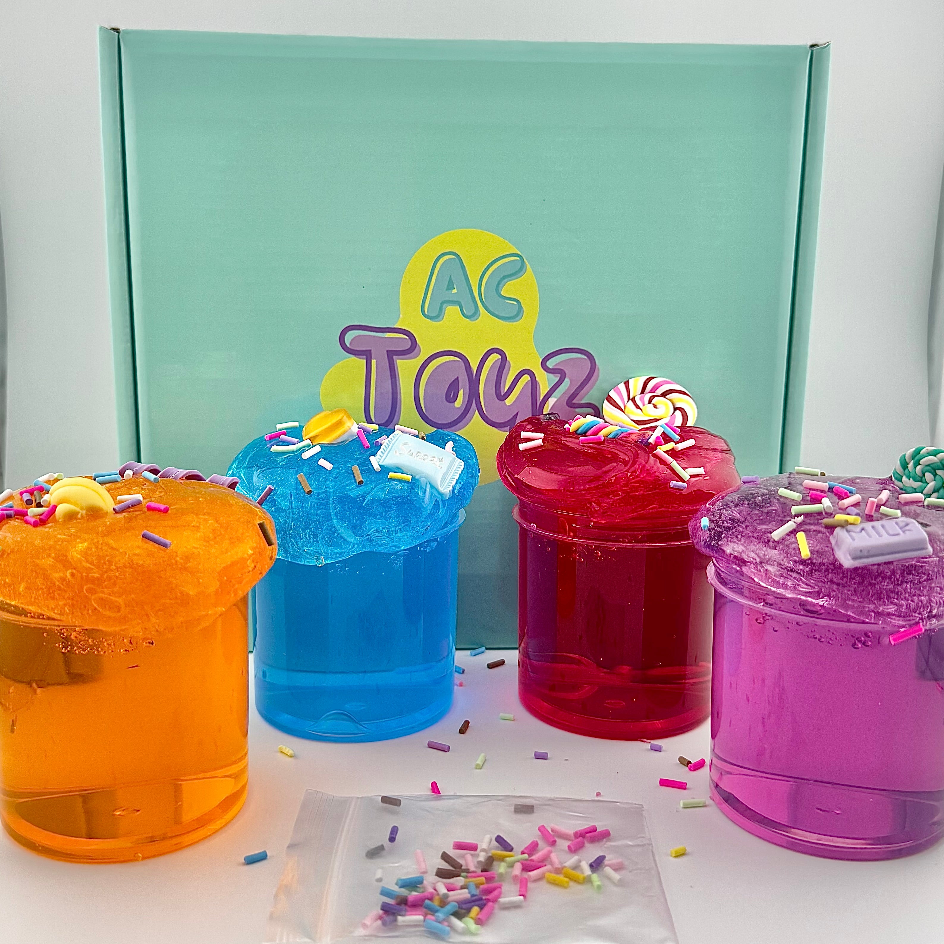 Non-Messy Mystery Jelly Slime Bundle 🍬 – AC TOYZ