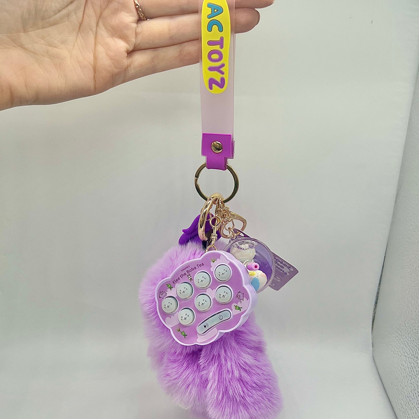 Violet the Bunny Comfort Keychain® 💜