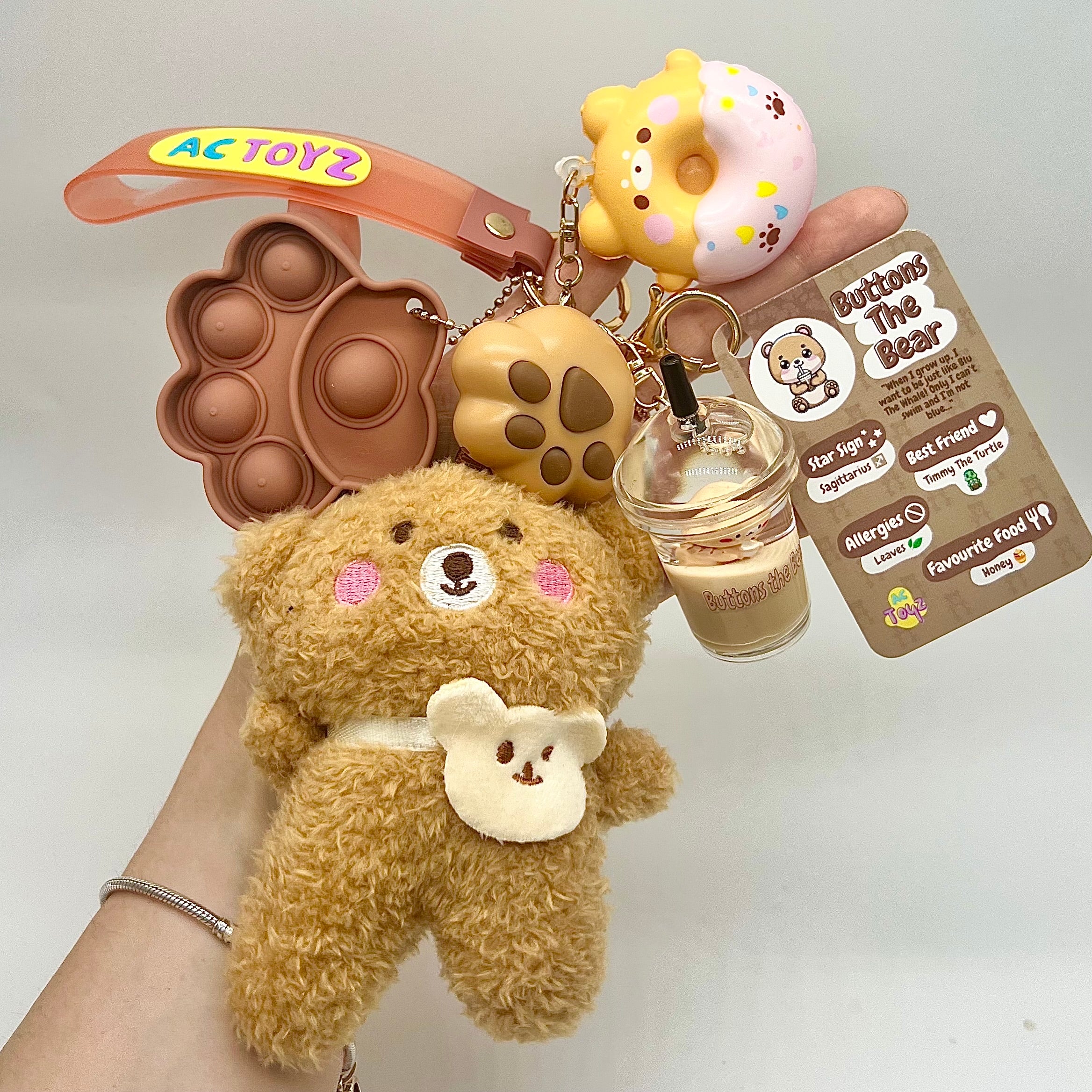 DIY Mini Bear Bear Keychain - Fluid Bear Kit | Free Shipping!