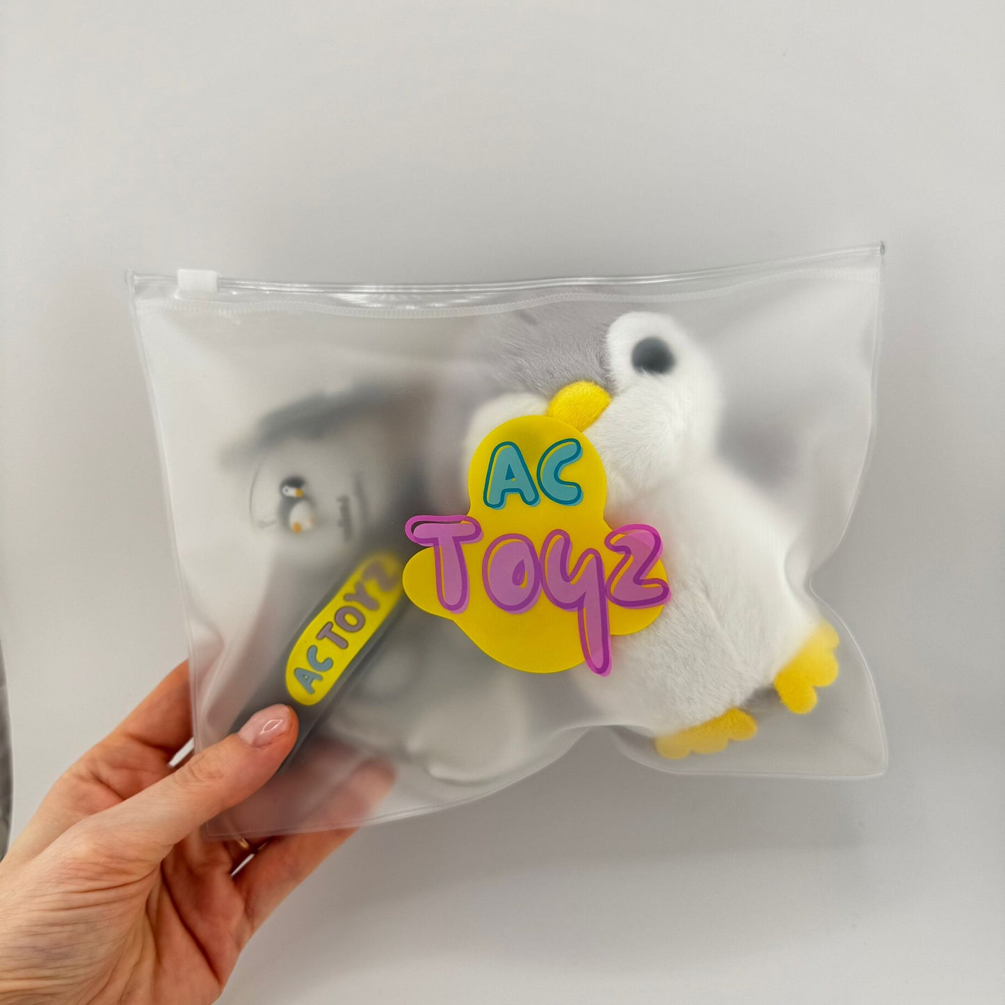 Popsicle the Penguin Comfort Keychain 🐧