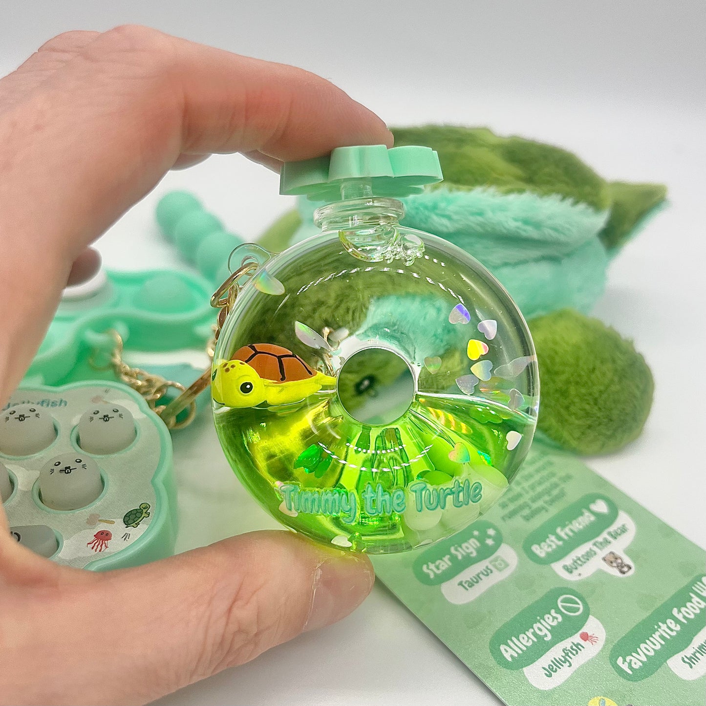 ✨BACK IN STOCK✨ Timmy The Turtle Comfort Keychain 🐢
