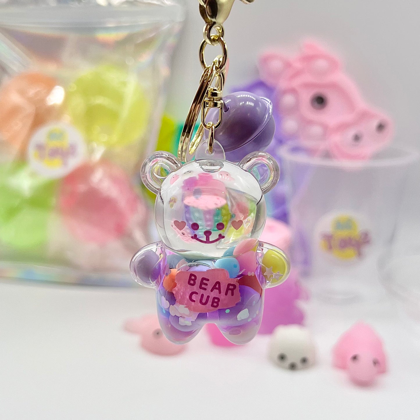 Bell Bear Sensory Keychain 🔔