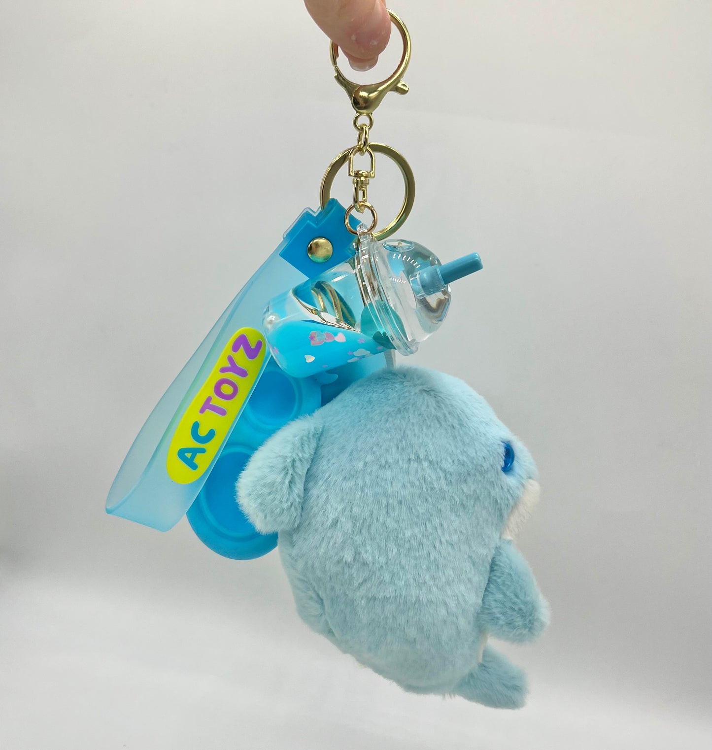 Blu the Whale Comfort Keychain® 🐳