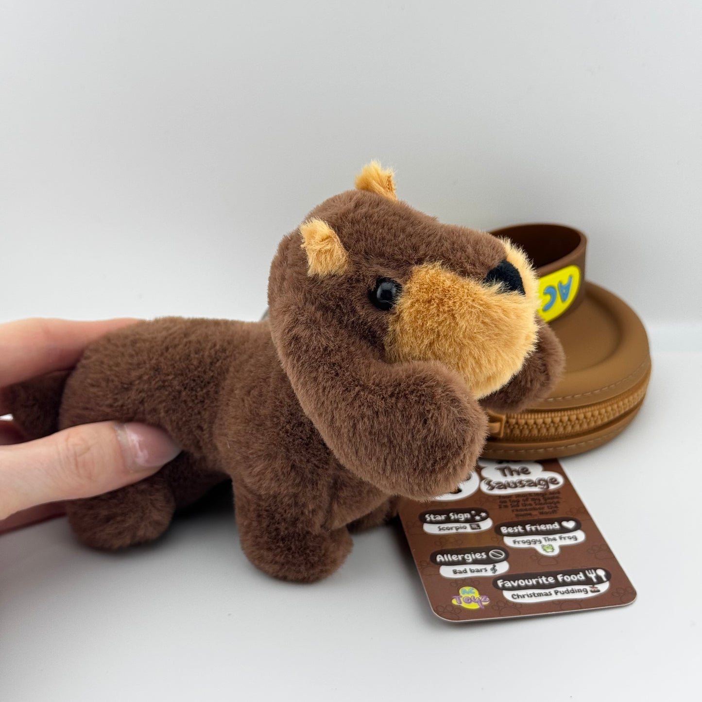 *Coming soon* Sid the Sausage Comfort Keychain 🐶