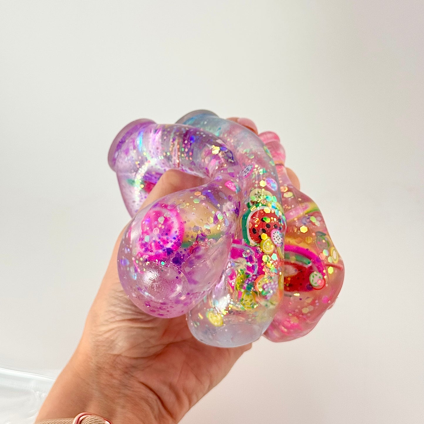 AC SQUISHABLE Glitter Sugar Bottle