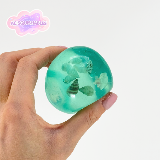 AC SQUISHABLES Ocean Sugar Ball (Hard Squeeze) 🌊