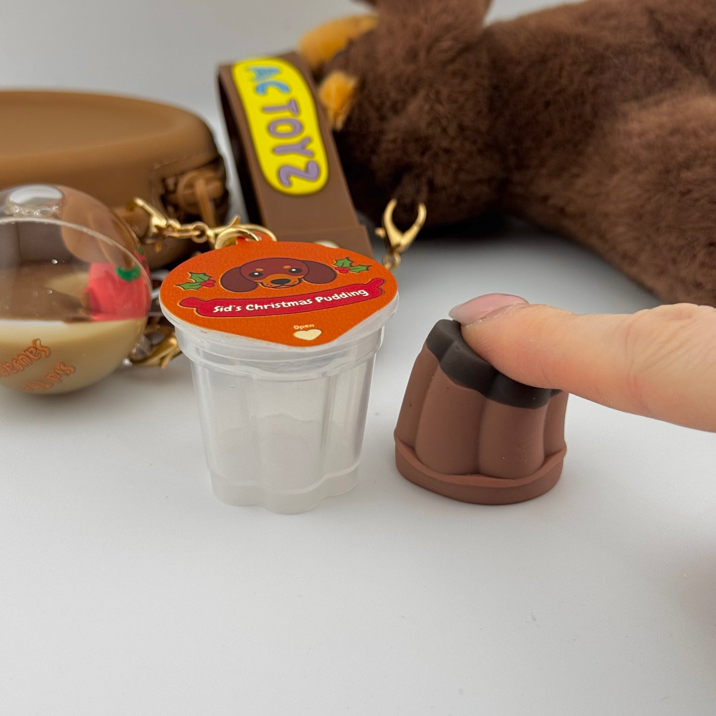 *Coming soon* Sid the Sausage Comfort Keychain 🐶