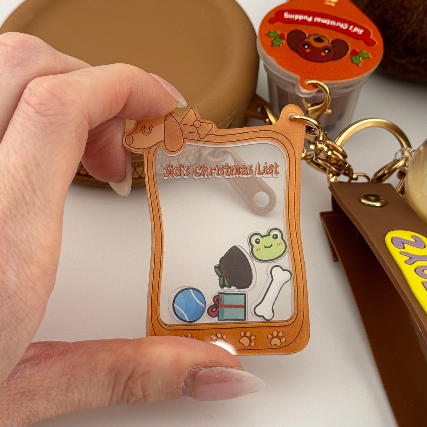 *Coming soon* Sid the Sausage Comfort Keychain 🐶