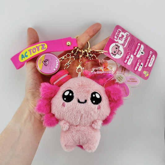 Lexie the Axolotl Comfort Keychain 🎀