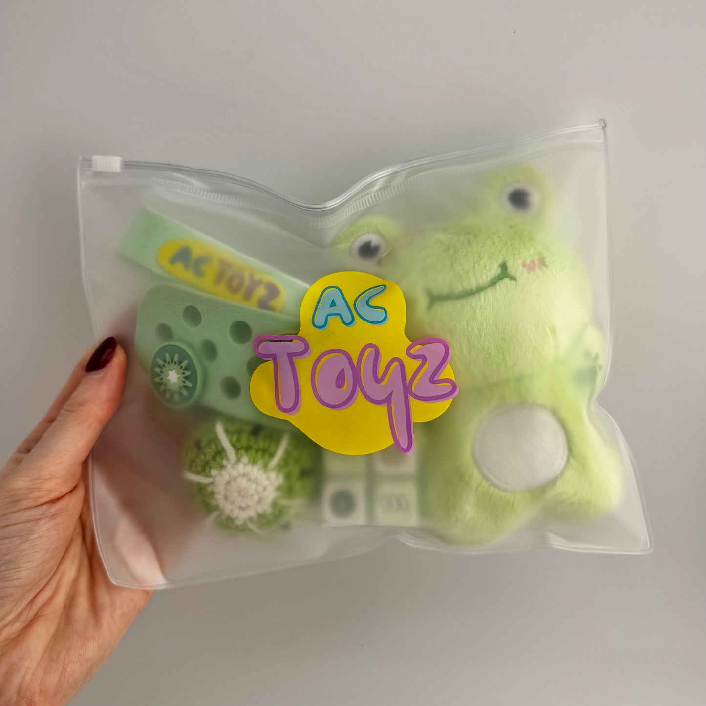 Froggy the Frog Comfort Keychain 🐸