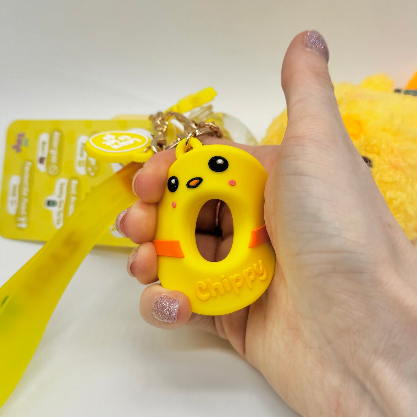 Chippy the Chick Comfort Keychain 🐥