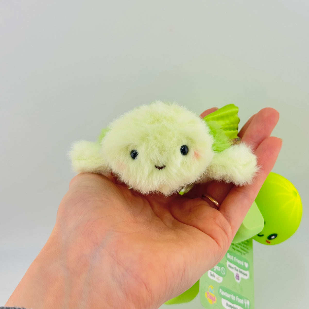 Tofu the Turtle Comfort Keychain