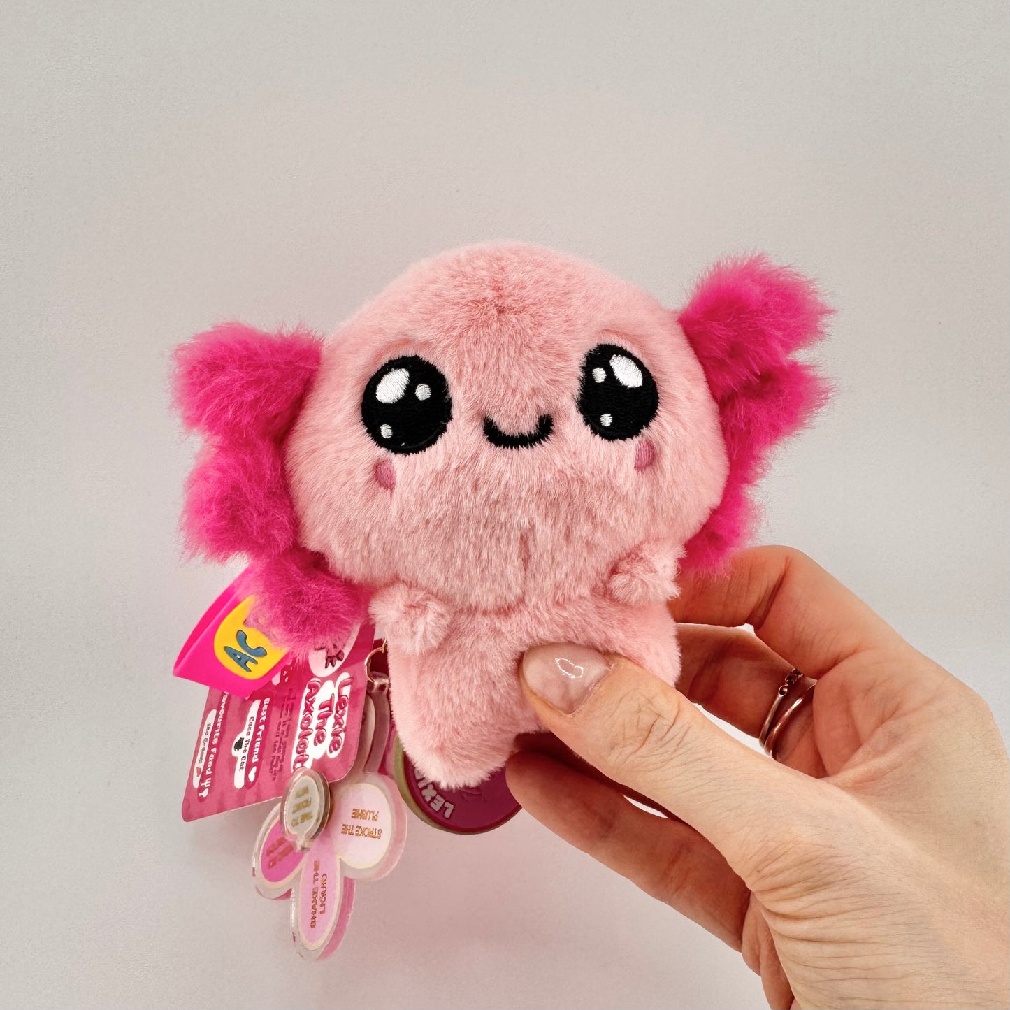 Lexie the Axolotl Comfort Keychain 🎀