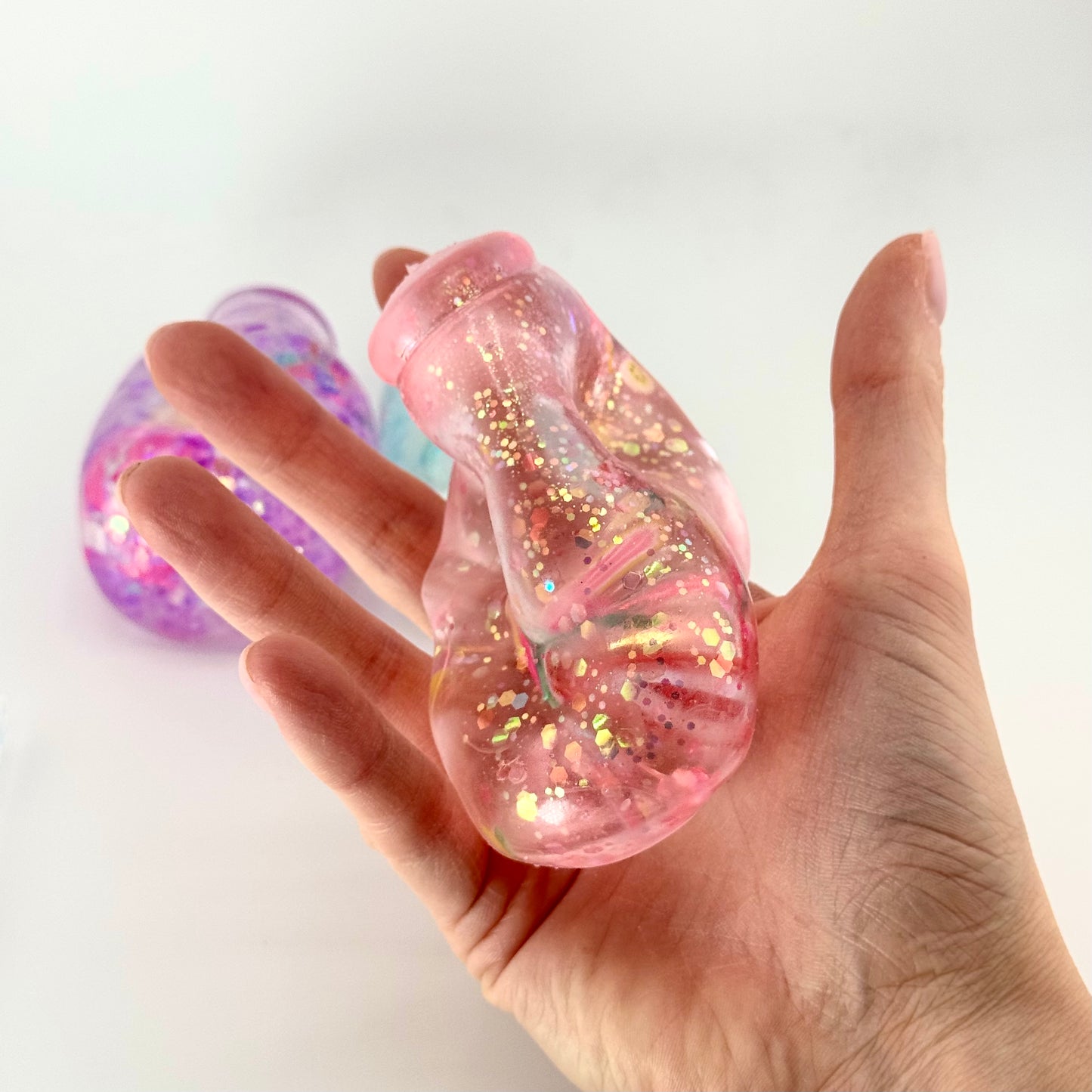 AC SQUISHABLE Glitter Sugar Bottle