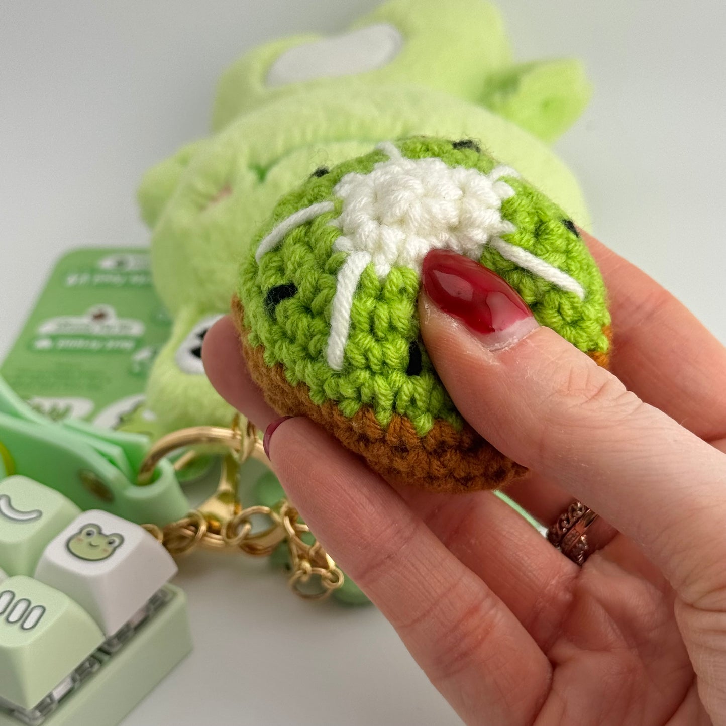 Froggy the Frog Comfort Keychain 🐸
