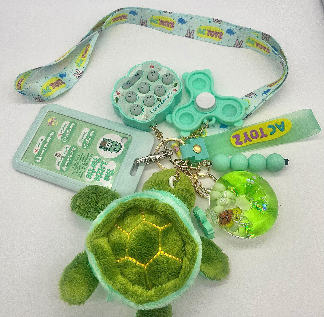 Timmy The Turtle Comfort Keychain AC TOYZ