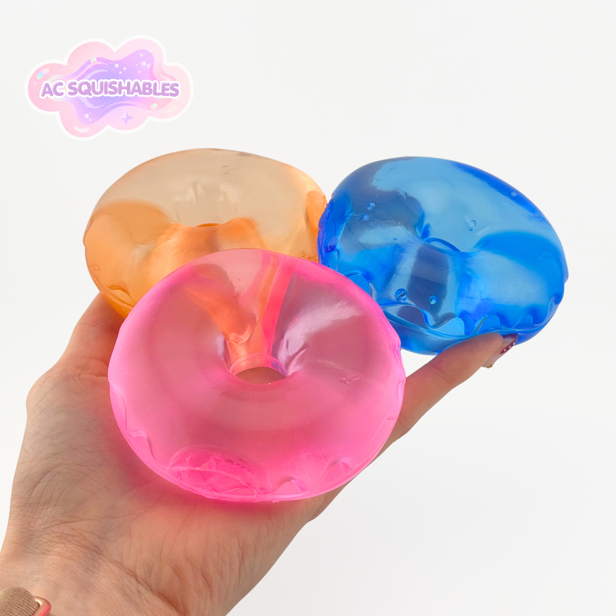 AC SQUISHABLES Donut Squishy (Hard Squish)