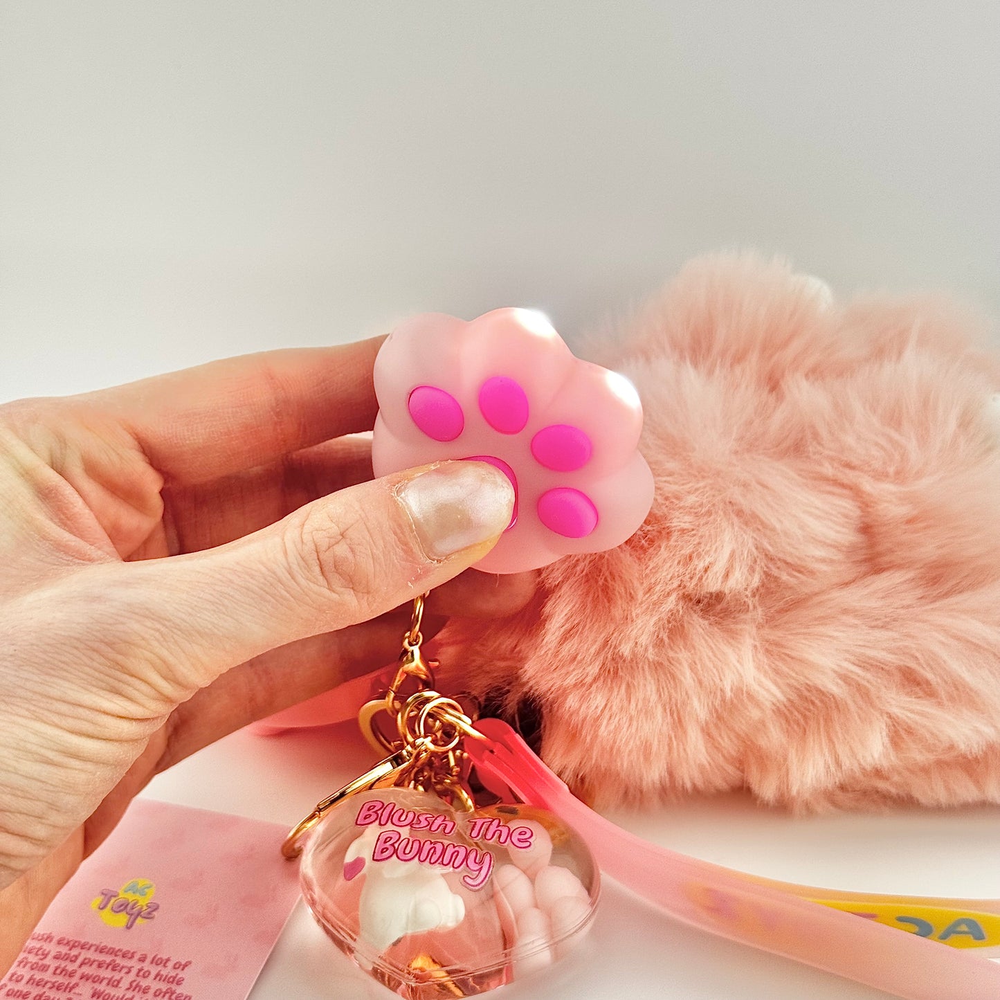 NEW Blush the Boba Bunny Comfort Keychain®🐰