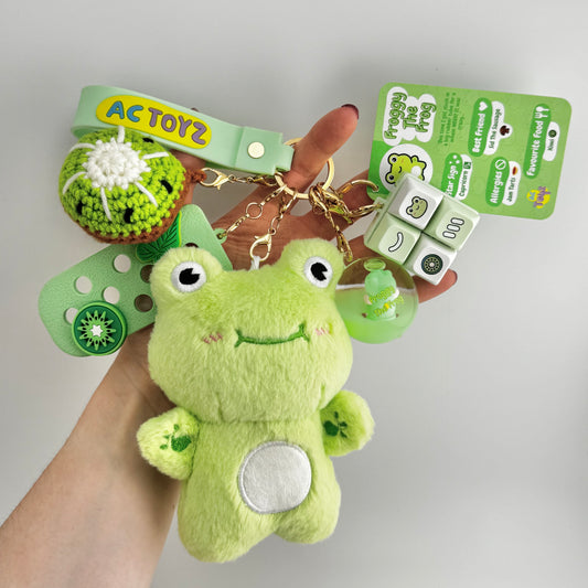 Froggy the Frog Comfort Keychain 🐸