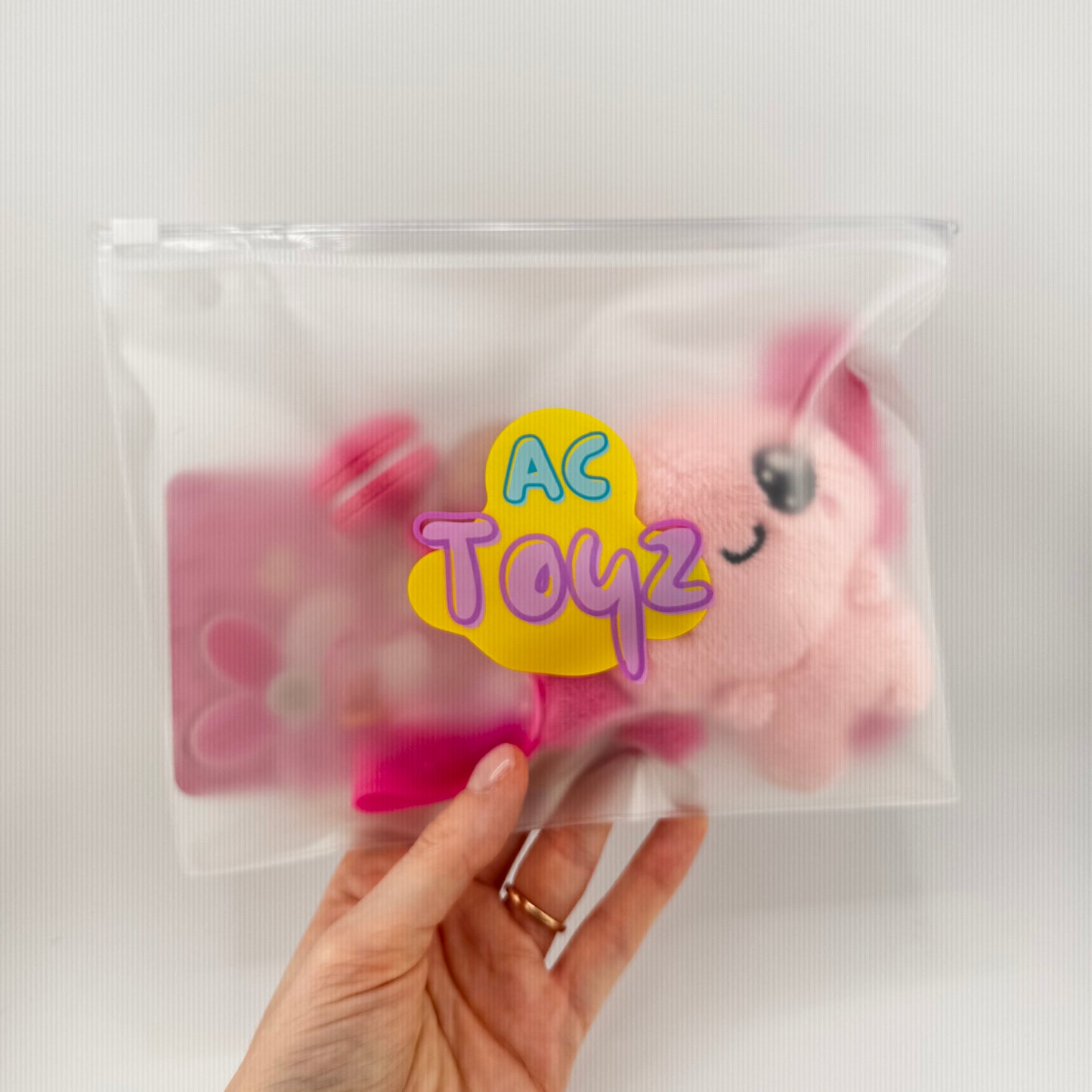 Lexie the Axolotl Comfort Keychain 🎀
