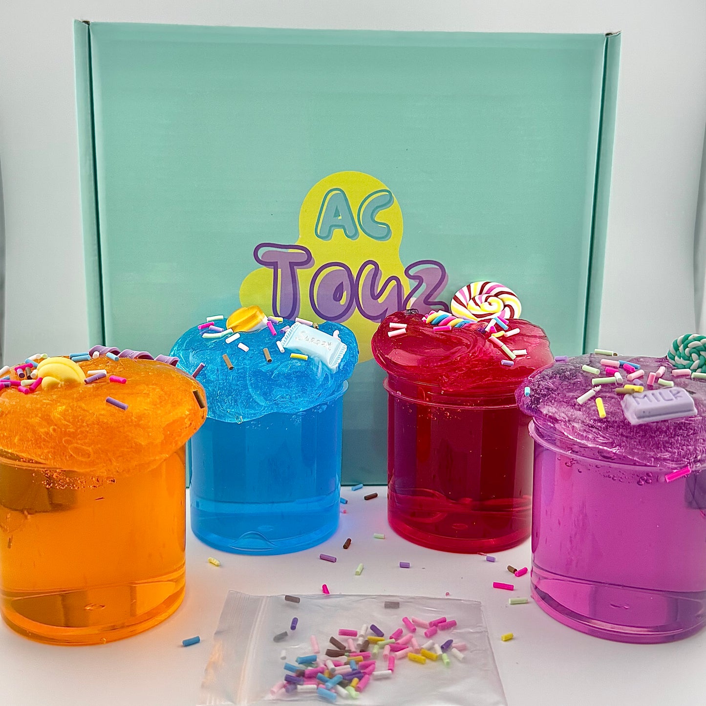 Non-Messy Mystery Jelly Slime Bundle 🍬