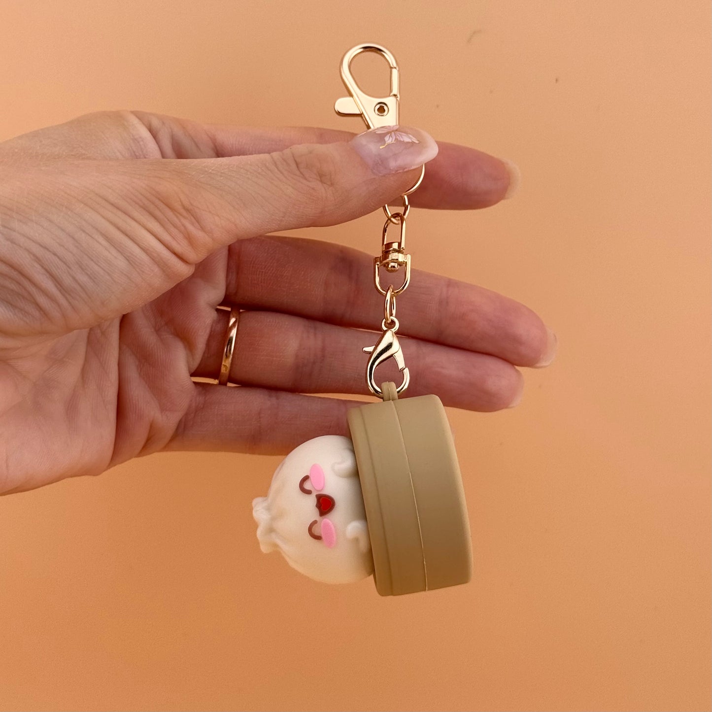 AC TOYZ Happy Dumpling Keychain Clicker