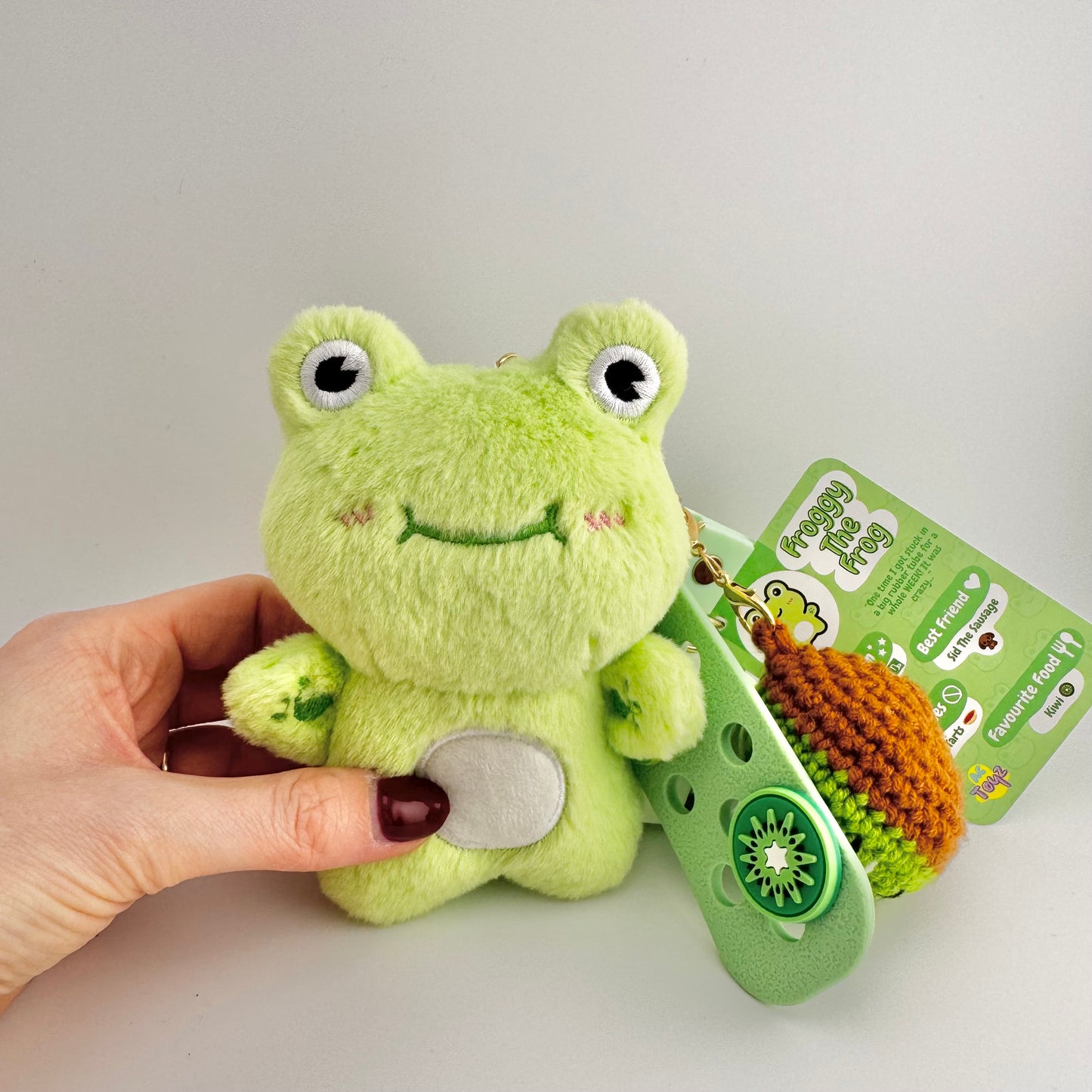 Froggy the Frog Comfort Keychain 🐸