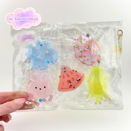 AC SQUISHABLES Jelly Taba Babies (Random Pack of 5)