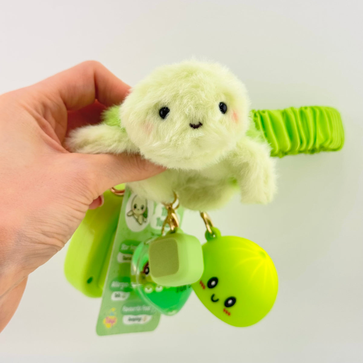 Tofu the Turtle Comfort Keychain