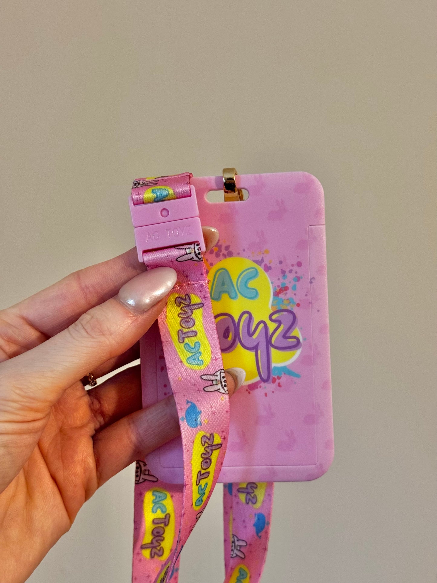 AC TOYZ Pink Comfort Lanyard™