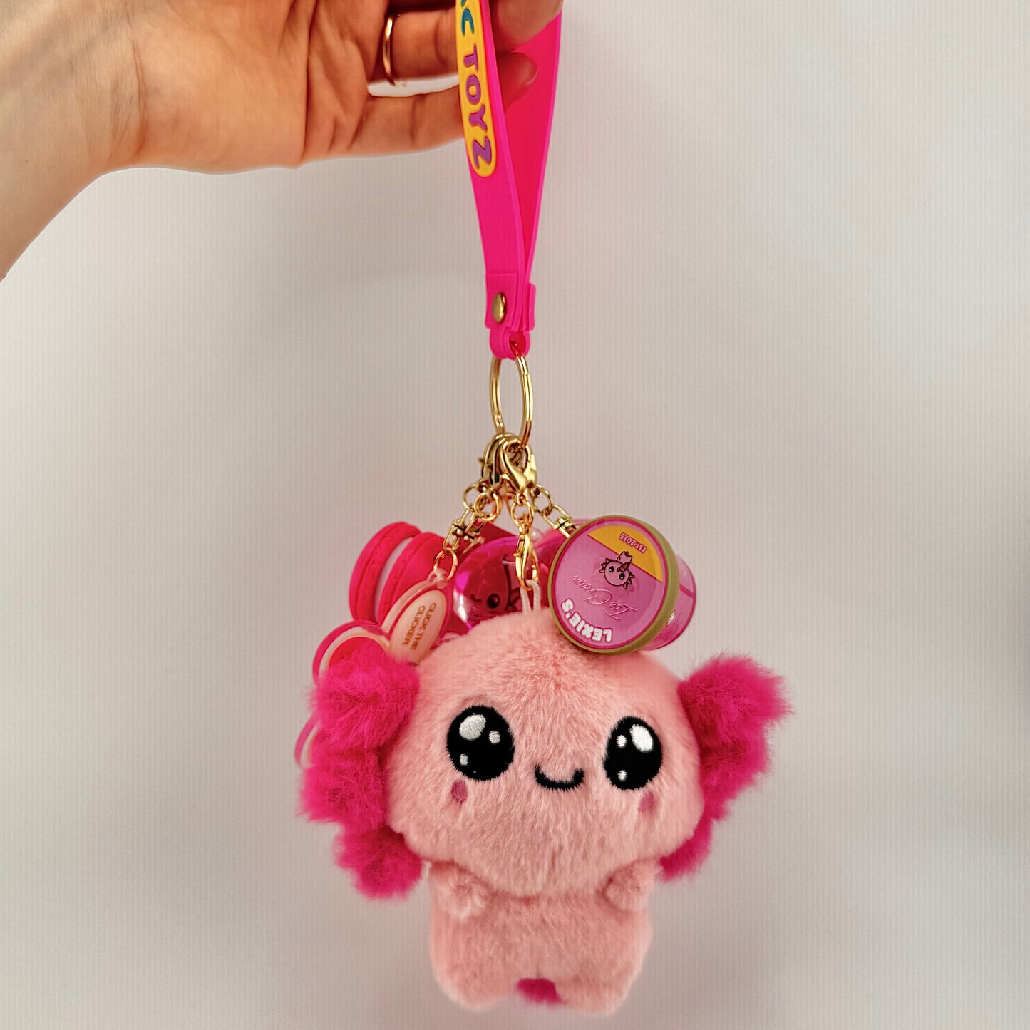 Lexie the Axolotl Comfort Keychain 🎀