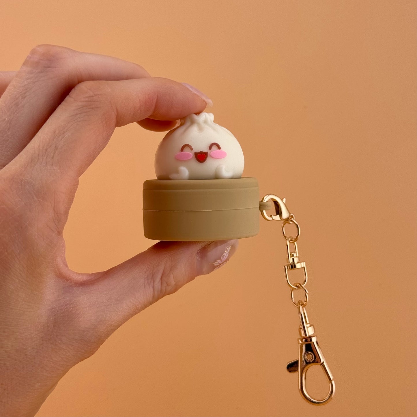 AC TOYZ Happy Dumpling Keychain Clicker