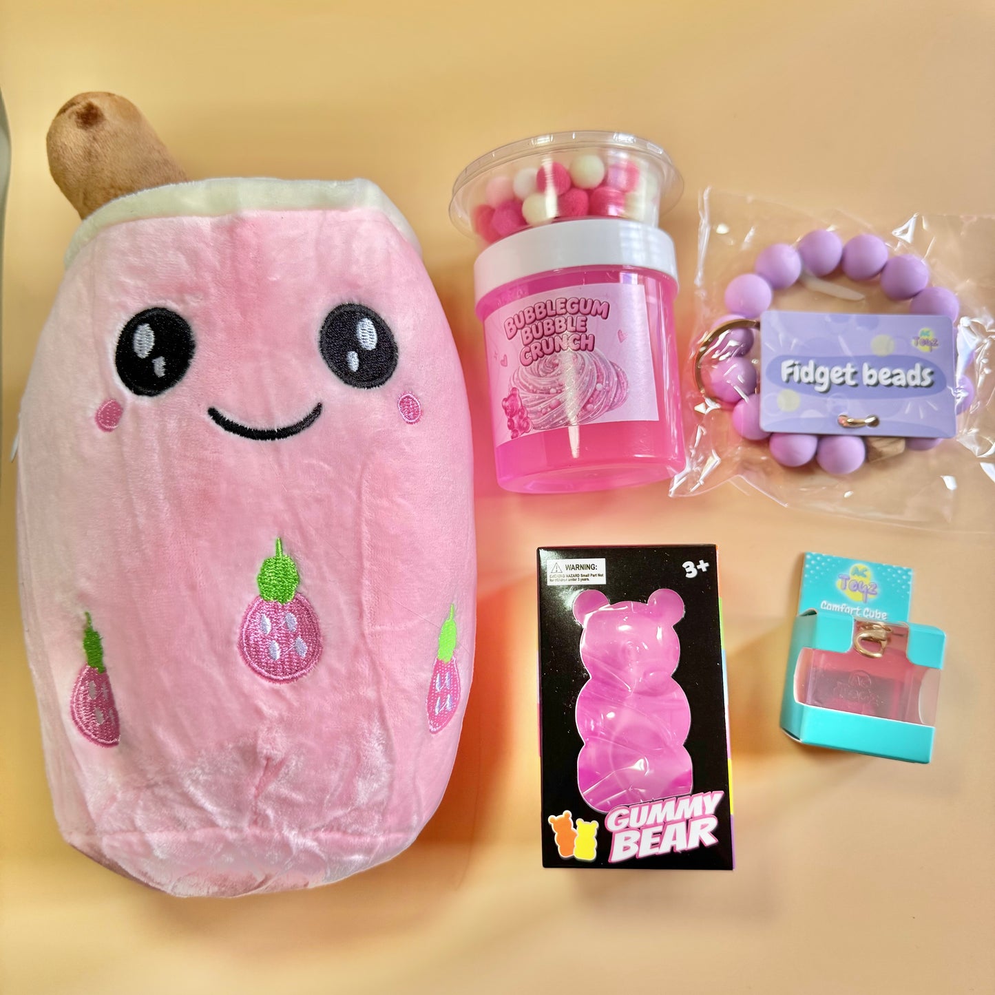 AC TOYZ ‘All Things Pink’ Sensory Bundle