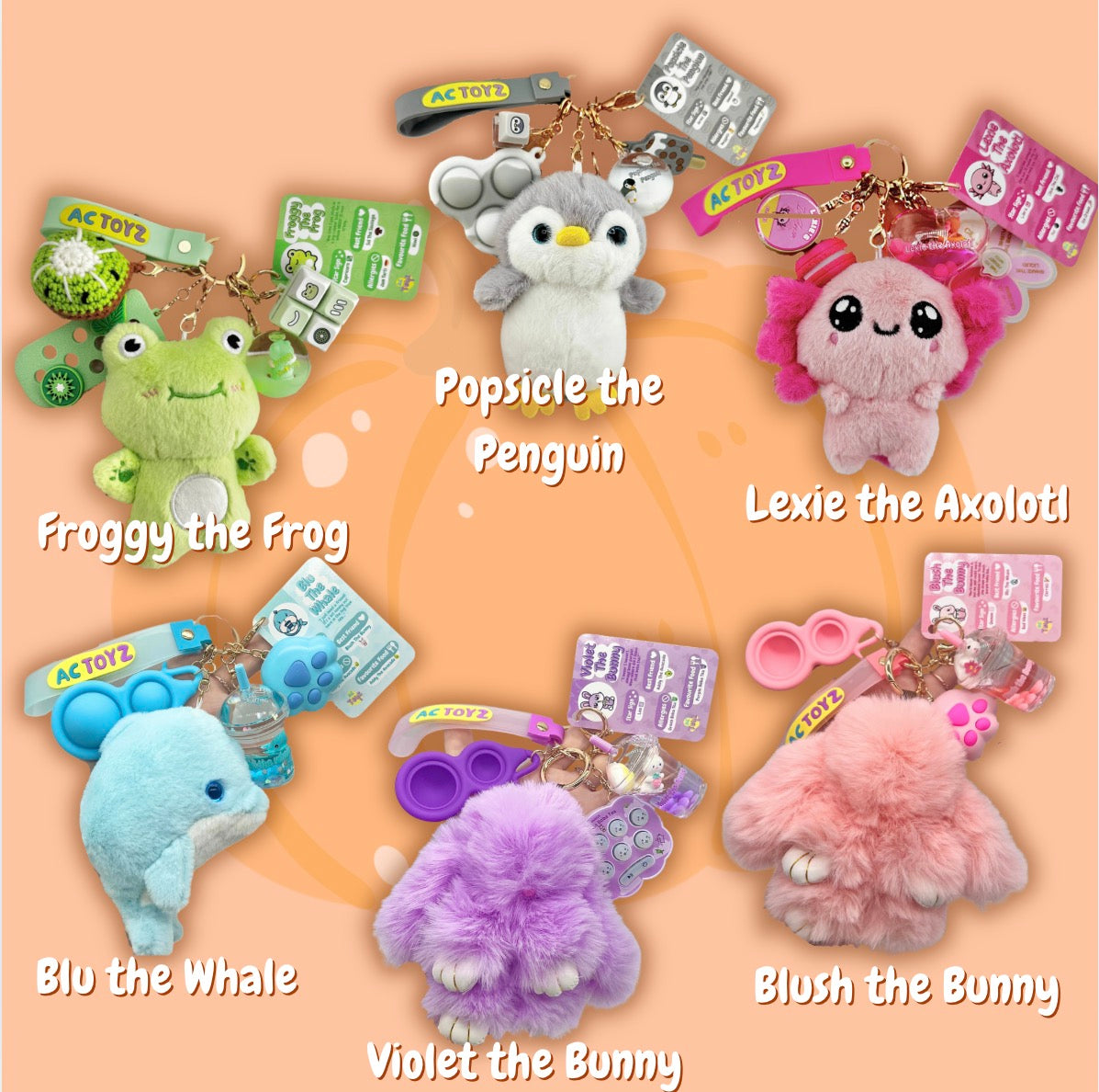 Spooky Deal #1: 2 Keychains for £24 🎃