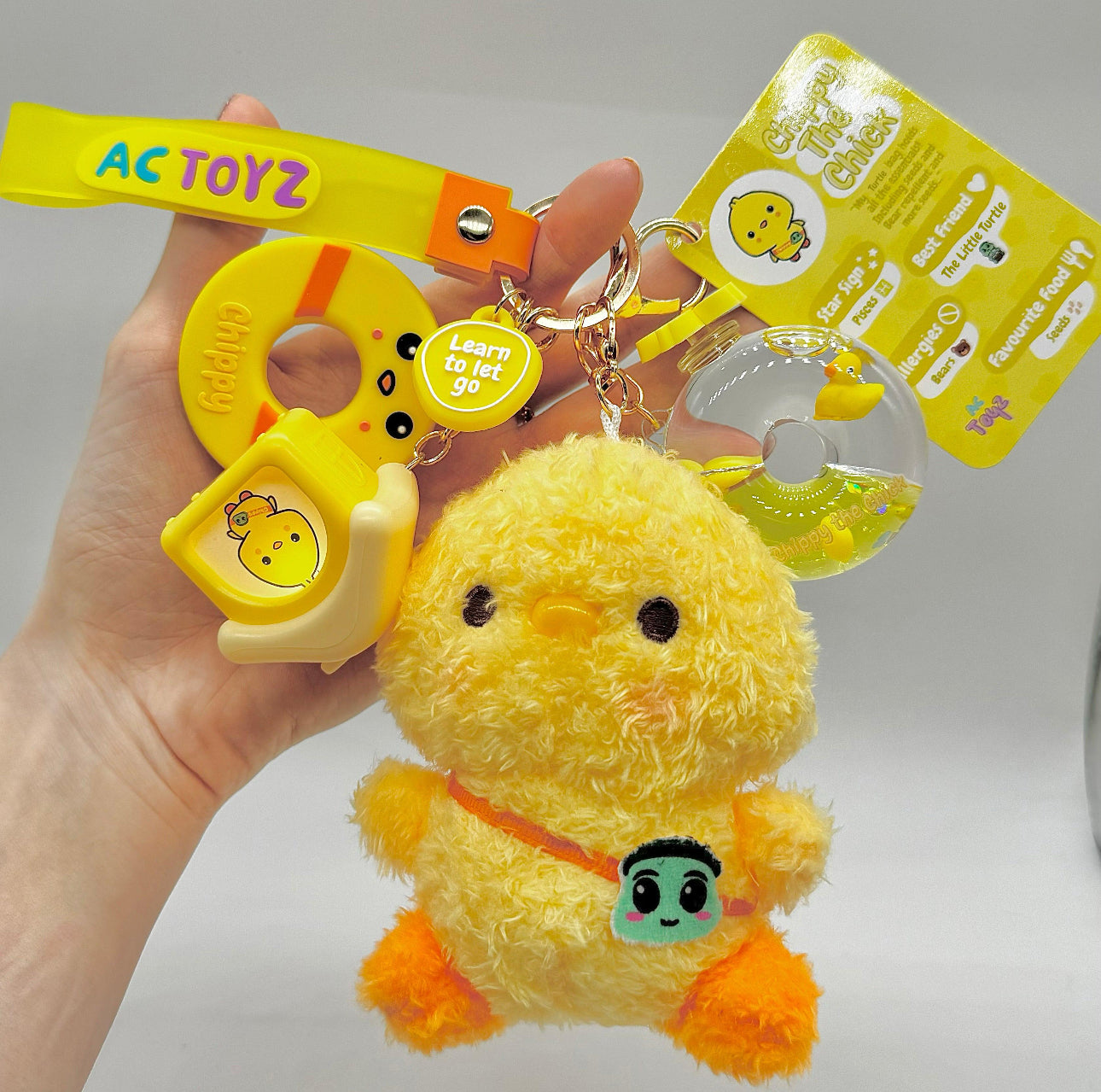 Chippy the Chick Comfort Keychain 🐥