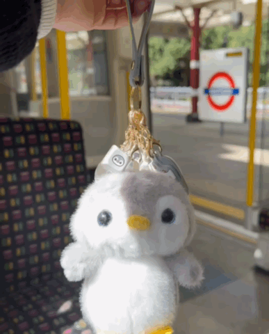 Popsicle the Penguin Comfort Keychain 🐧