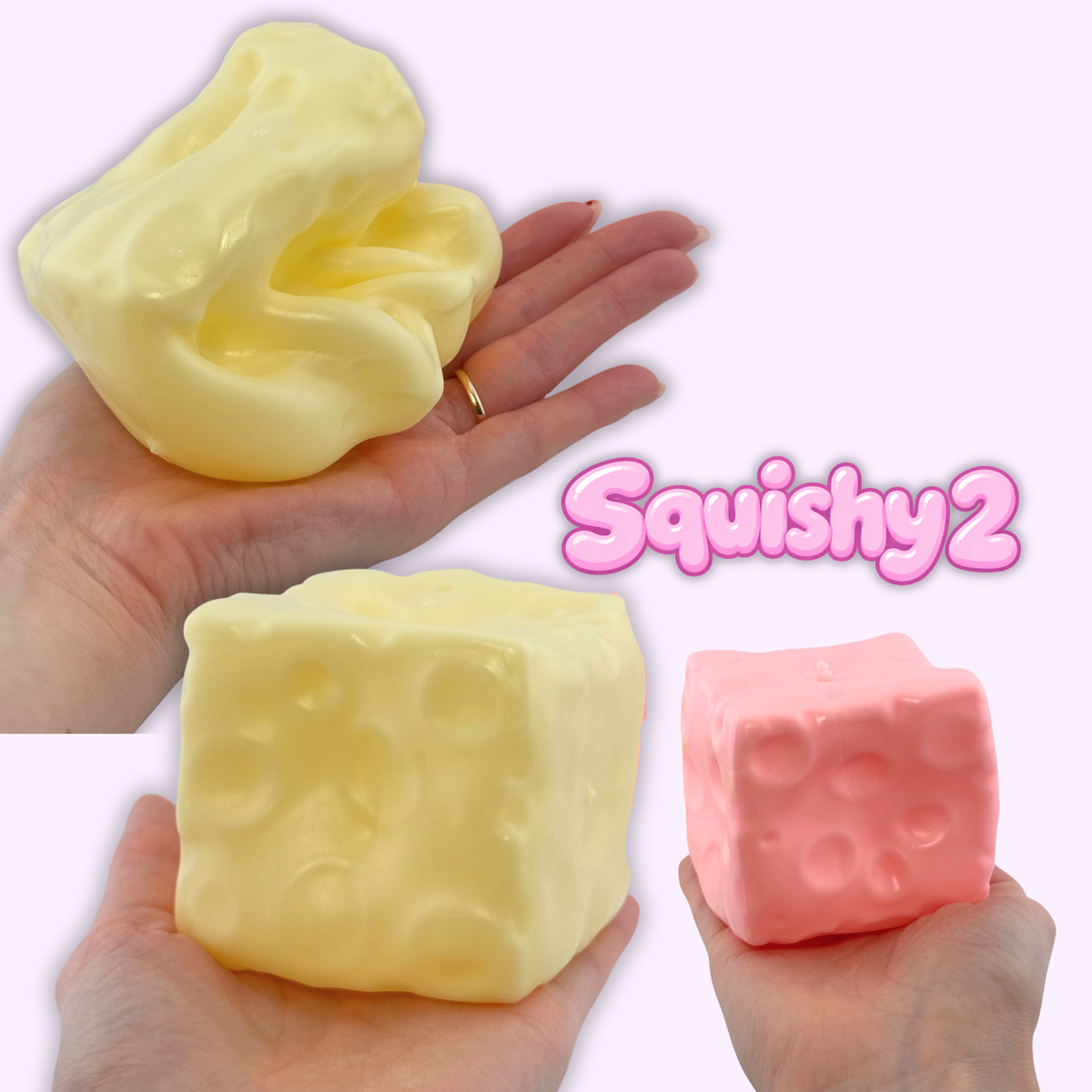 Giant Squishy Mystery Bundle (6 Squishies, 6 Textures) *WORTH £40*