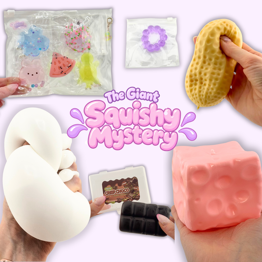 Giant Squishy Mystery Bundle (6 Textures)