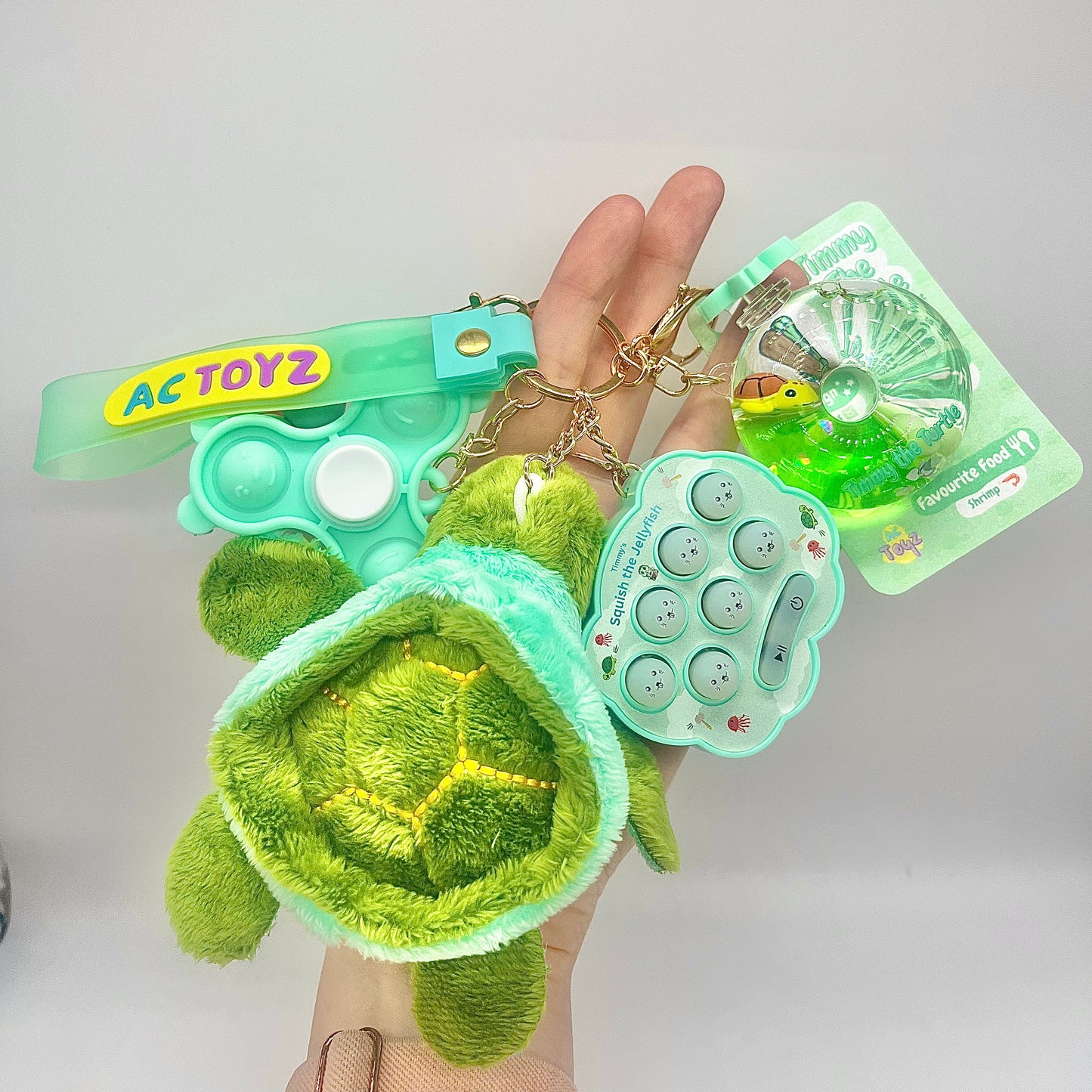 Timmy The Turtle Comfort Keychain 🐢