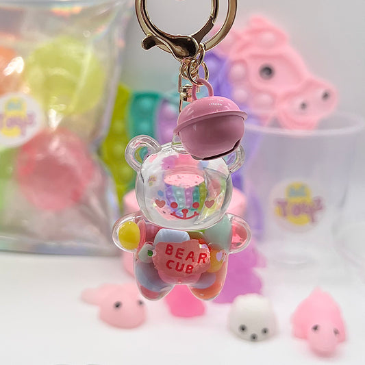 Bell Bear Sensory Keychain 🔔