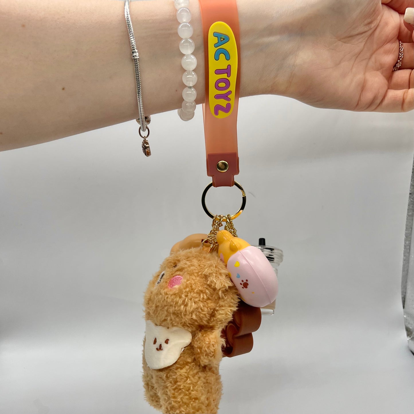 Buttons the Bear Comfort Keychain® 🐻